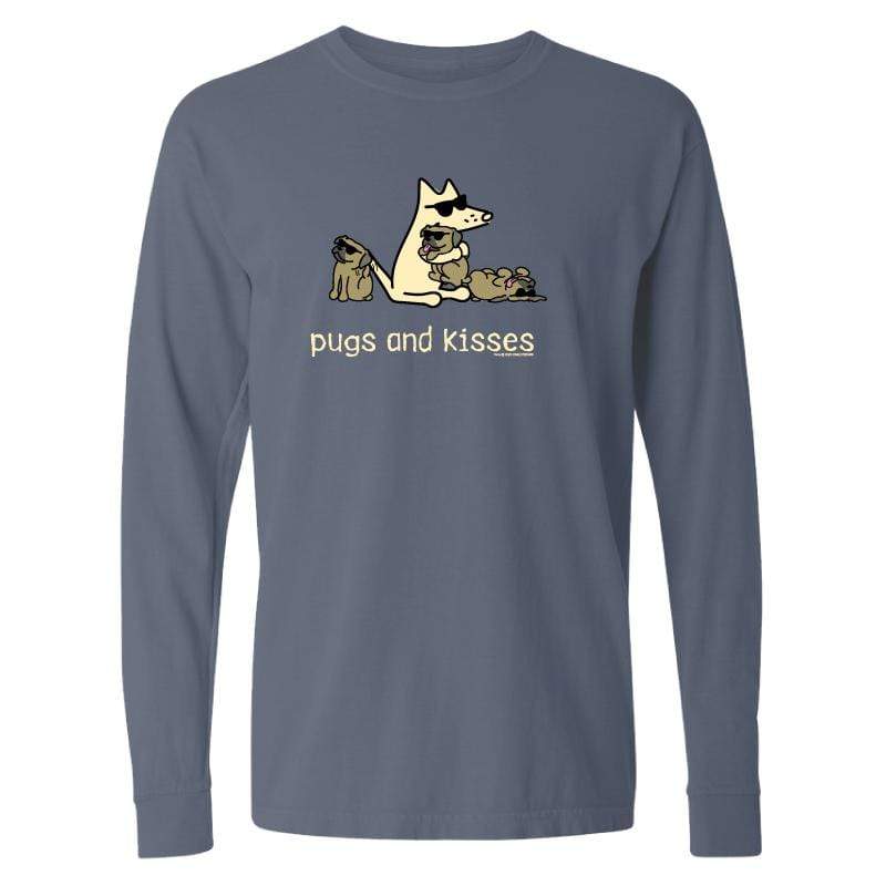 Pugs And Kisses - Classic Long-Sleeve T-Shirt