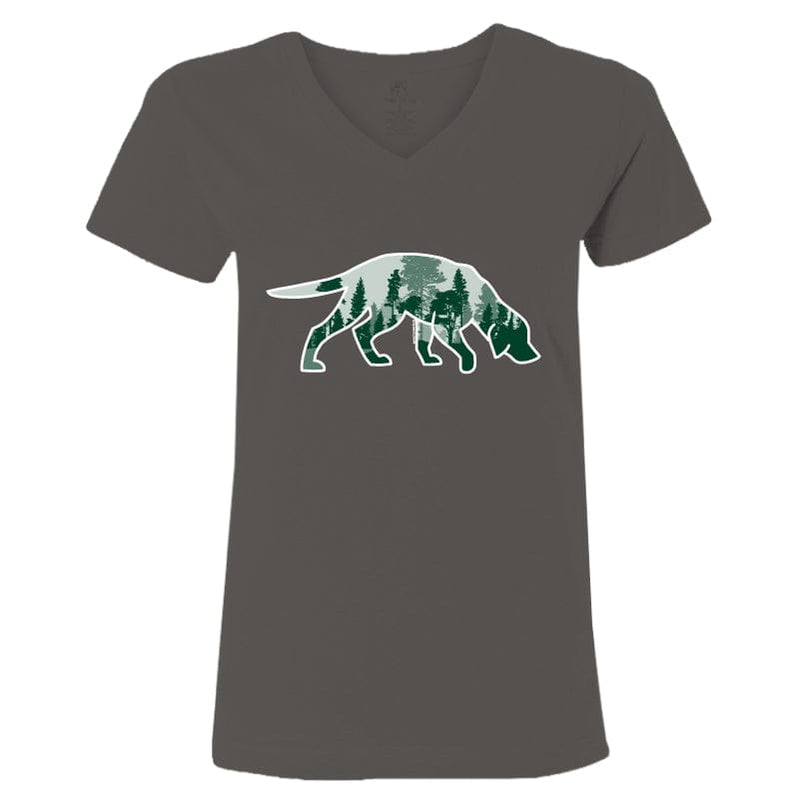 Scent Work - Ladies T-Shirt V-Neck