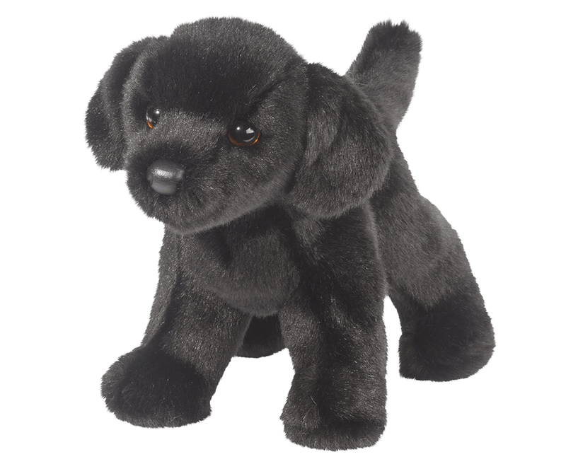 Douglas Black Labrador Plush Stuffed Animal 10