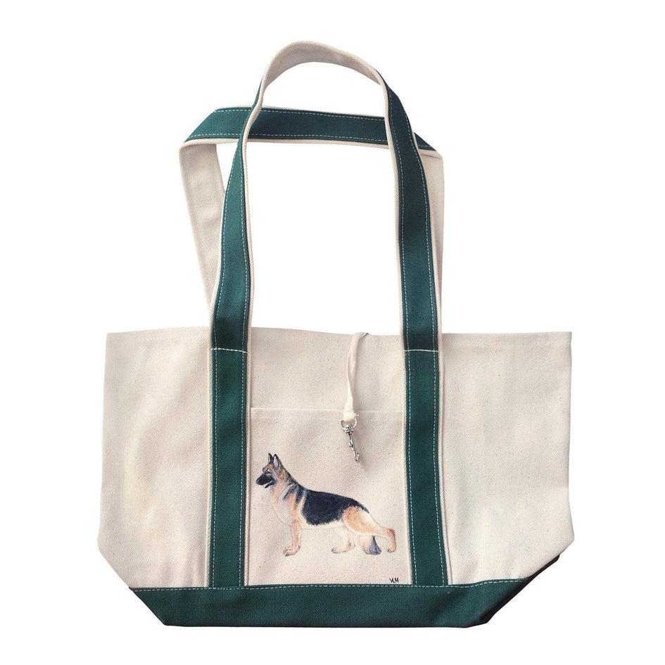 Hand-Painted Dog Breed Tote Bag - Non-Sporting Group