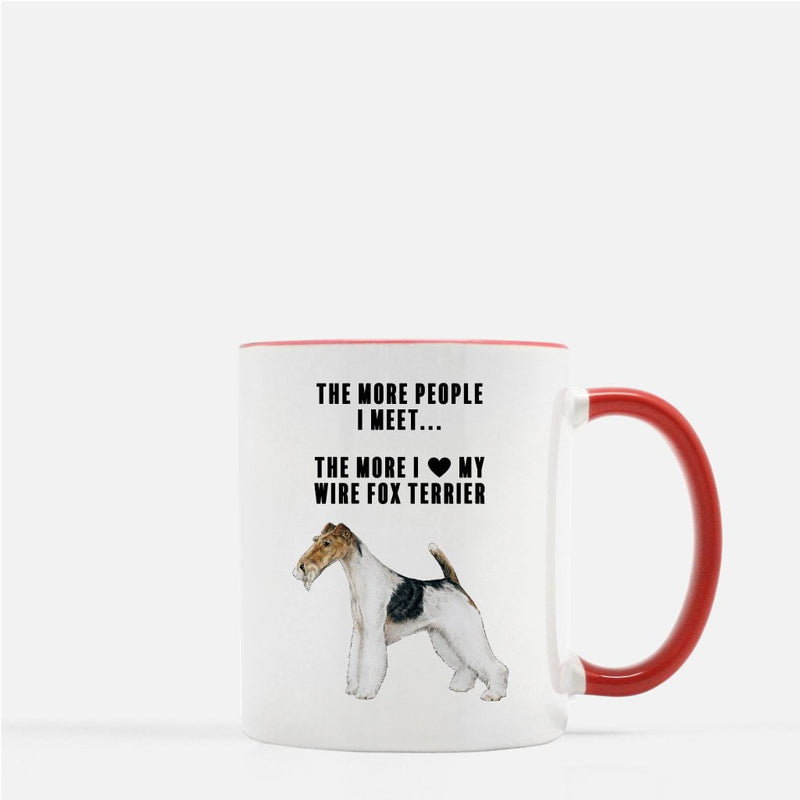 Wire Fox Terrier Love Coffee Mug