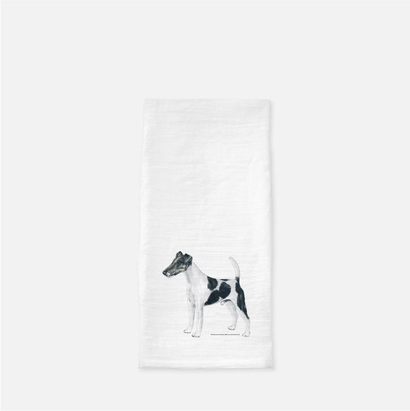 Smooth Fox Terrier Tea Towel