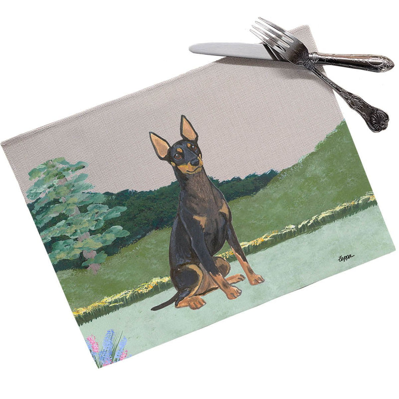 Toy Manchester Terrier Placemats
