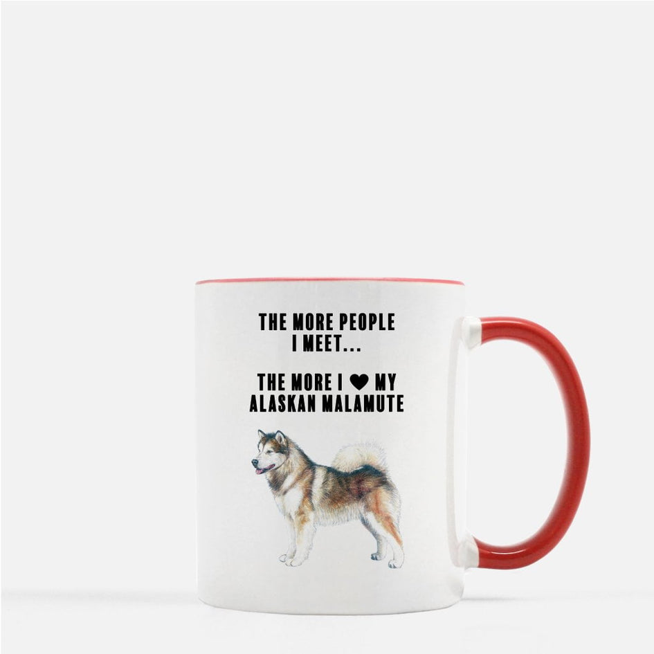 Alaskan Malamute Love Coffee Mug