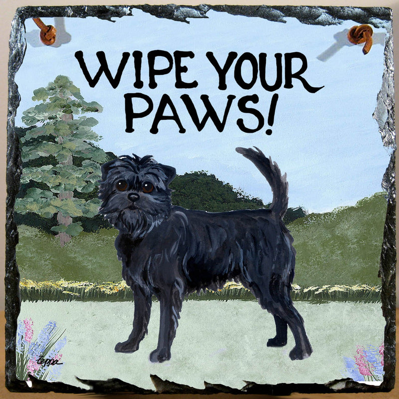 Affenpinscher Slate Sign