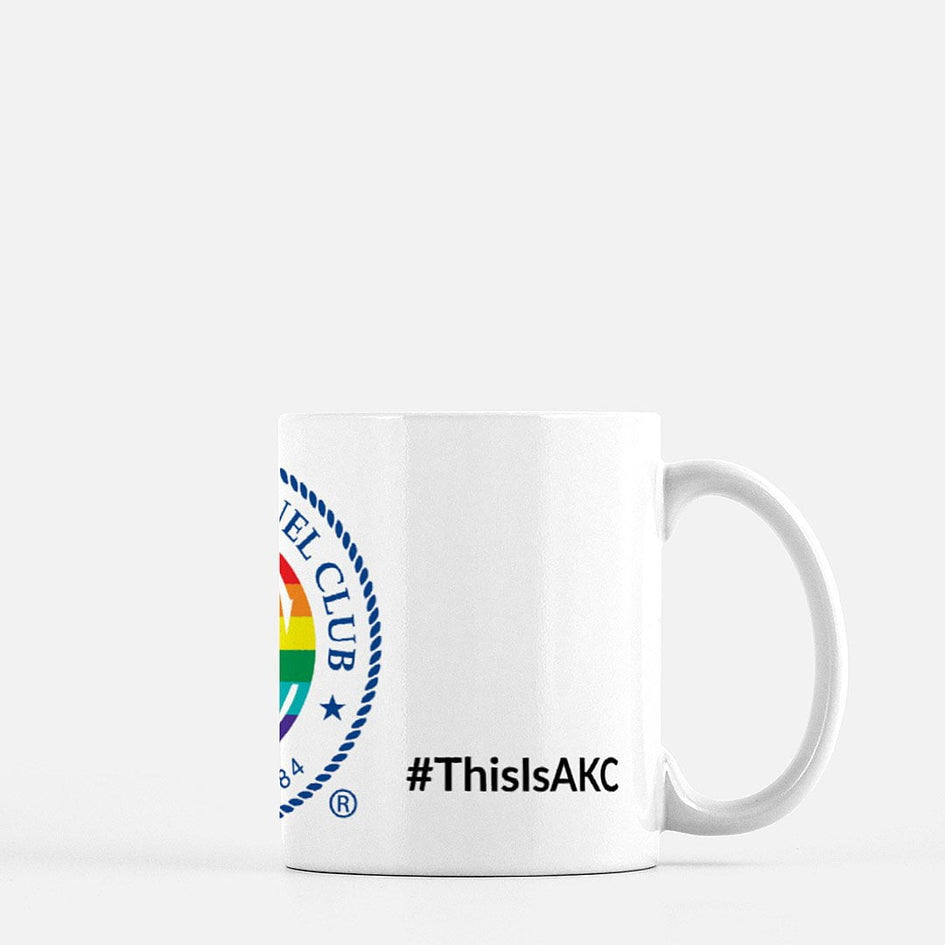 AKC Rainbow Logo Coffee Mug