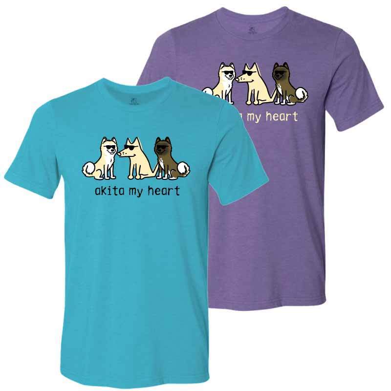 Akita My Heart - Lightweight Tee