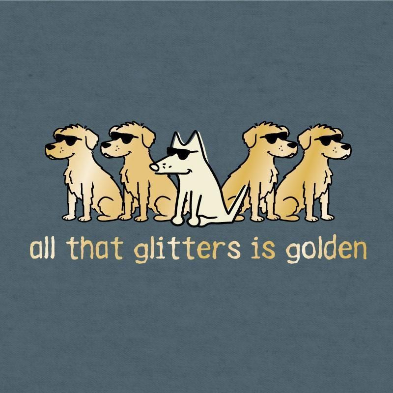 All That Glitters Is Golden - Lightweight Tee
