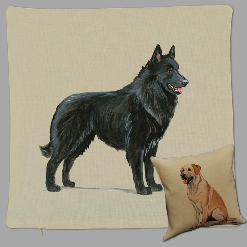 Belgian Sheepdog Pillow Cover