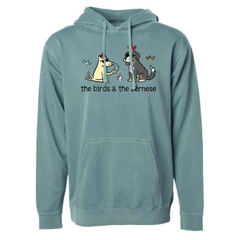 The Birds & The Bernese  - Sweatshirt Pullover Hoodie
