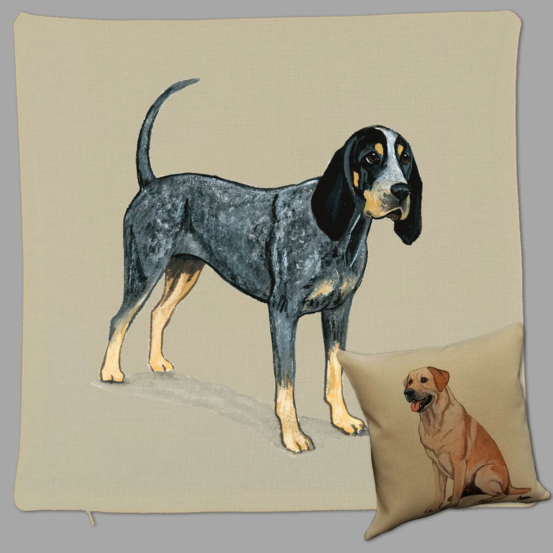 Bluetick Coonhound Pillow Cover
