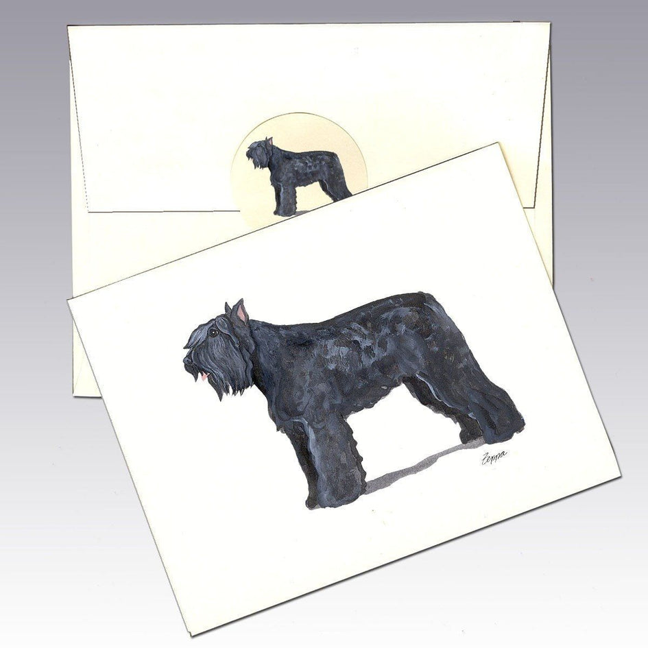 Bouvier Note Cards
