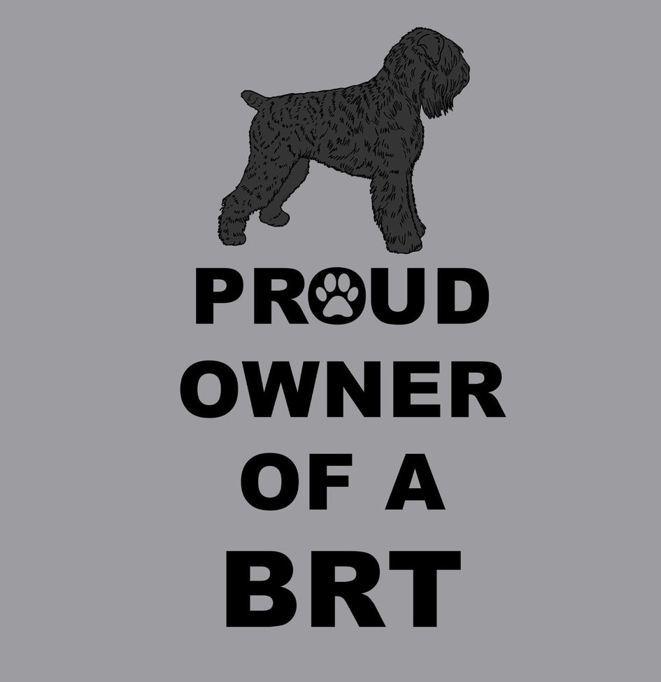 Black Russian Terrier Proud Owner - Adult Unisex Hoodie Sweatshirt