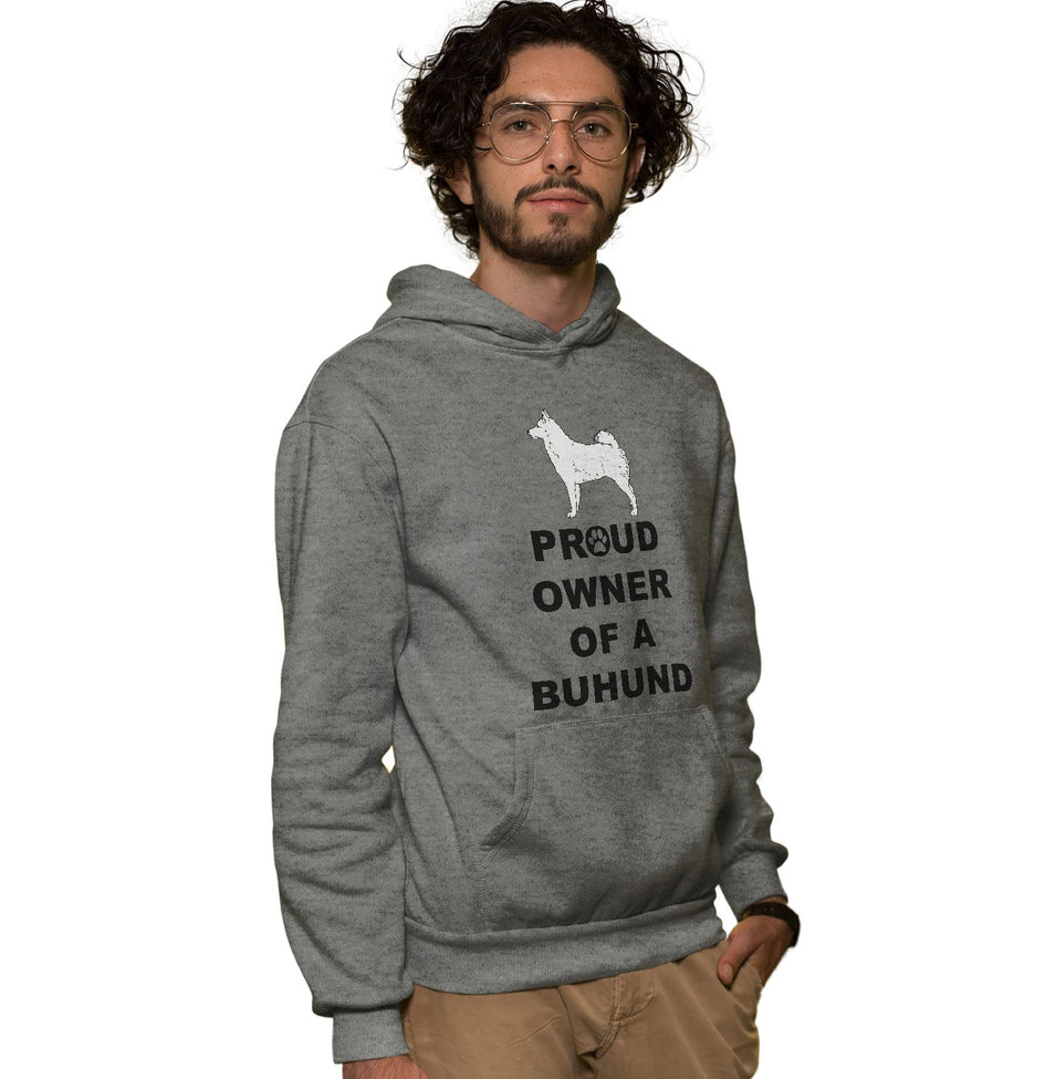 Norwegian Buhund Proud Owner - Adult Unisex Hoodie Sweatshirt