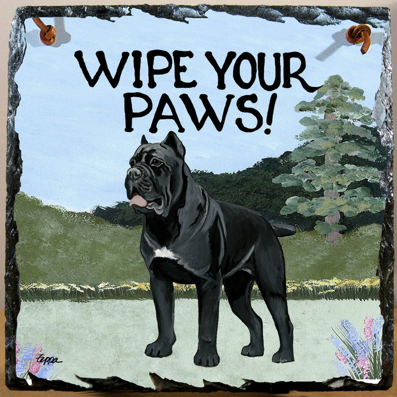 Cane Corso Slate Sign