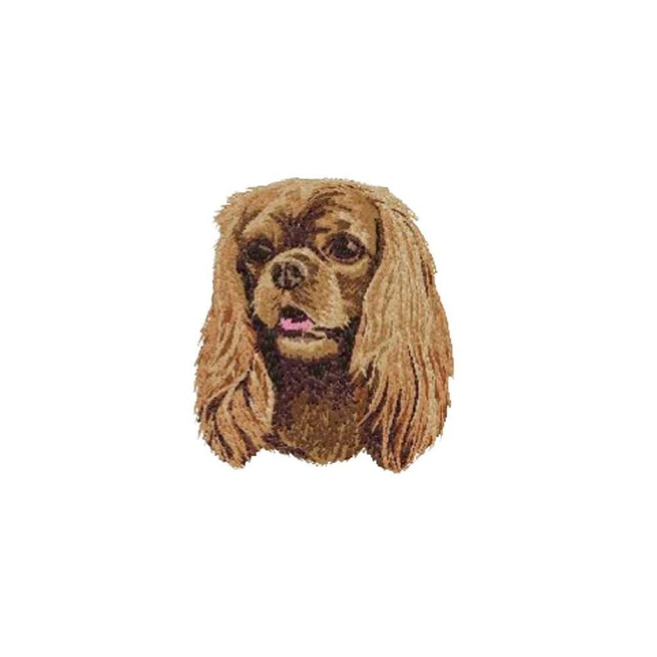 Cavalier King Charles Spaniel Embroidered Mens T-Shirts