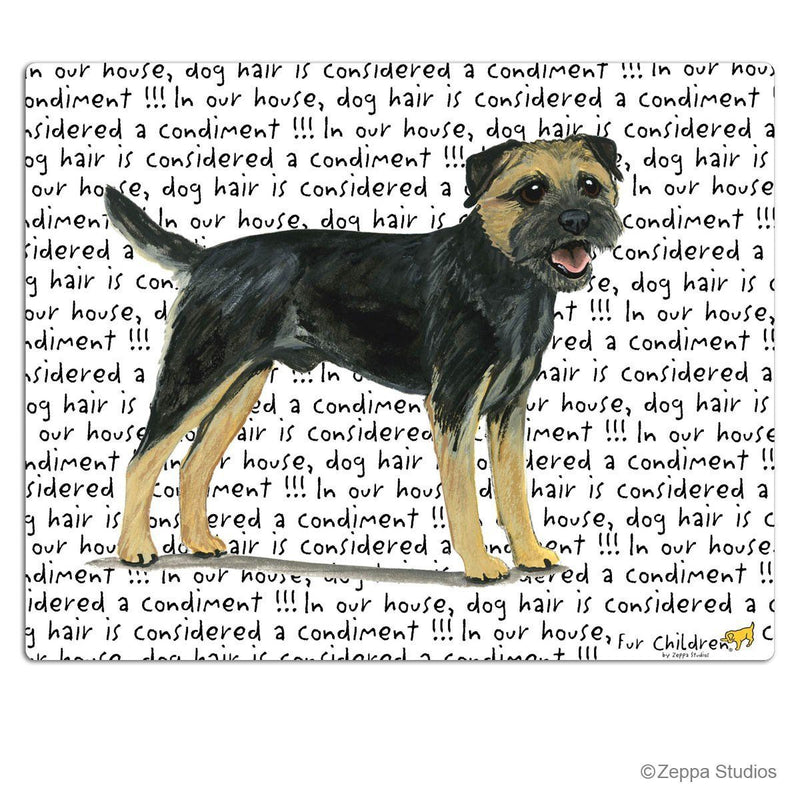Border Terrier, Black and Tan Cutting Board