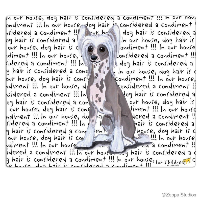 Chinese Crested Cutting Board