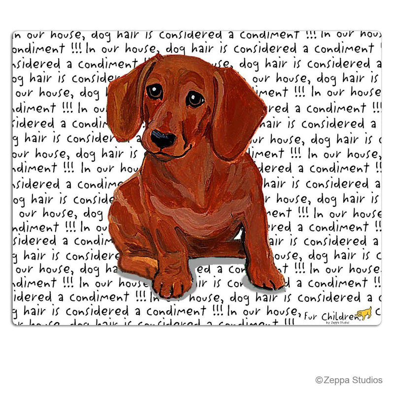Dachshund, Red Cutting Board