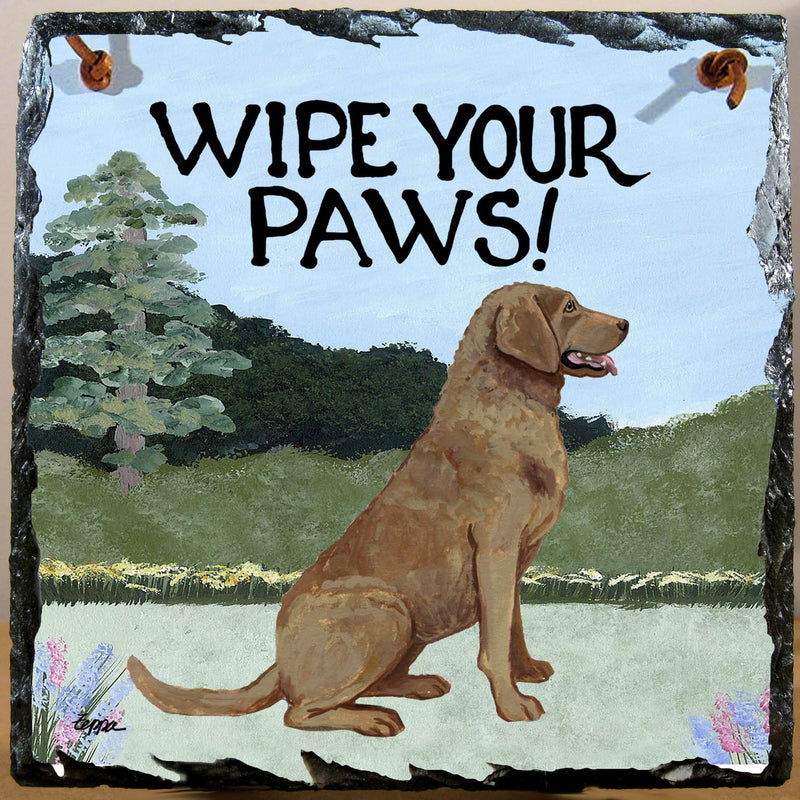 Chesapeake Bay Retriever Slate Sign