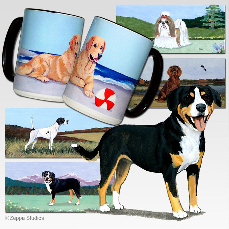 Entlebucher Mountain Dog Scenic Mug