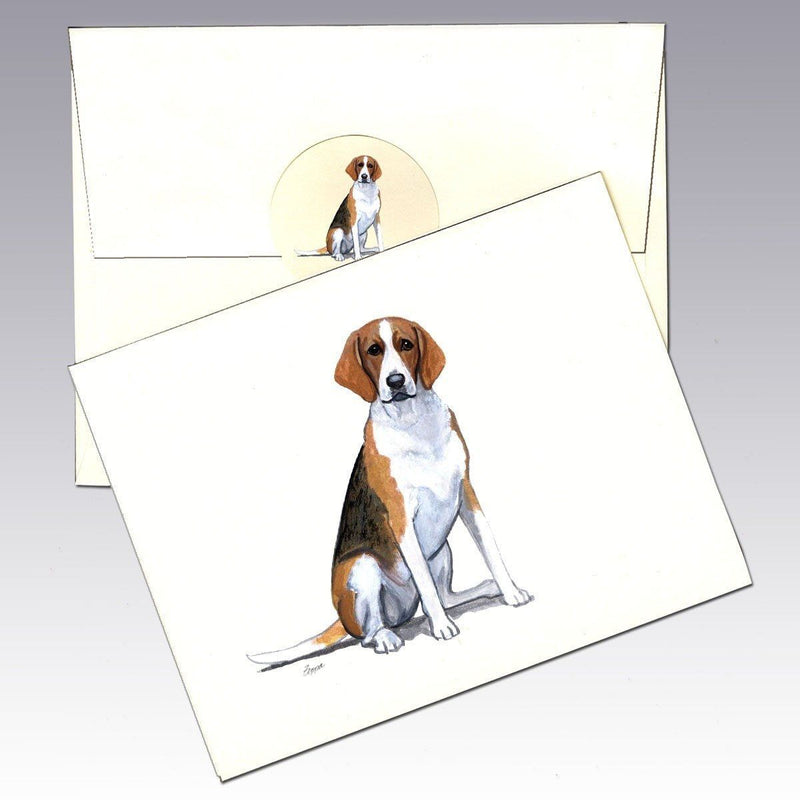 American Foxhound Note Cards