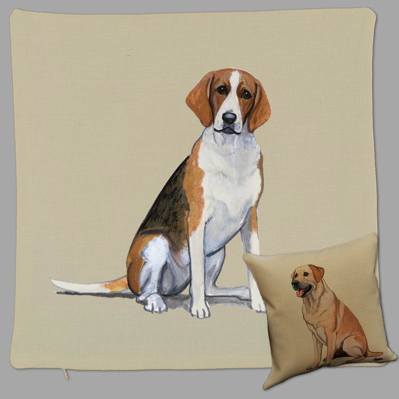 American Foxhound Pillow Cover