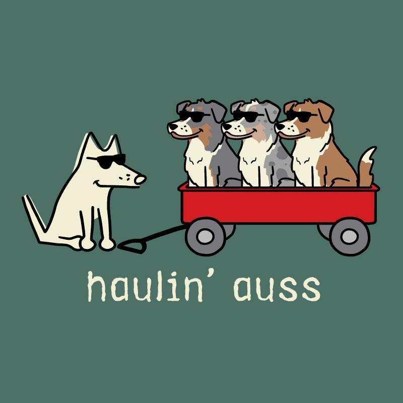 Haulin' Auss - Classic Tee - Teddy the Dog T-Shirts and Gifts