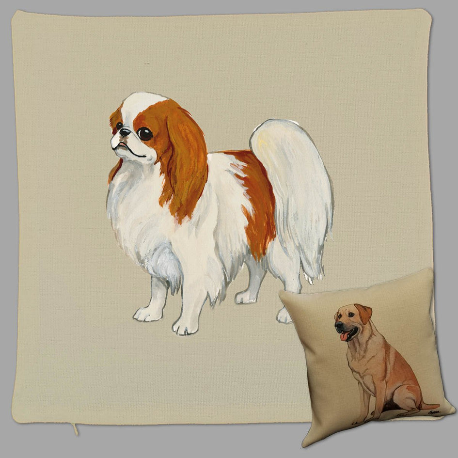 Japanese Chin Pillow Cover