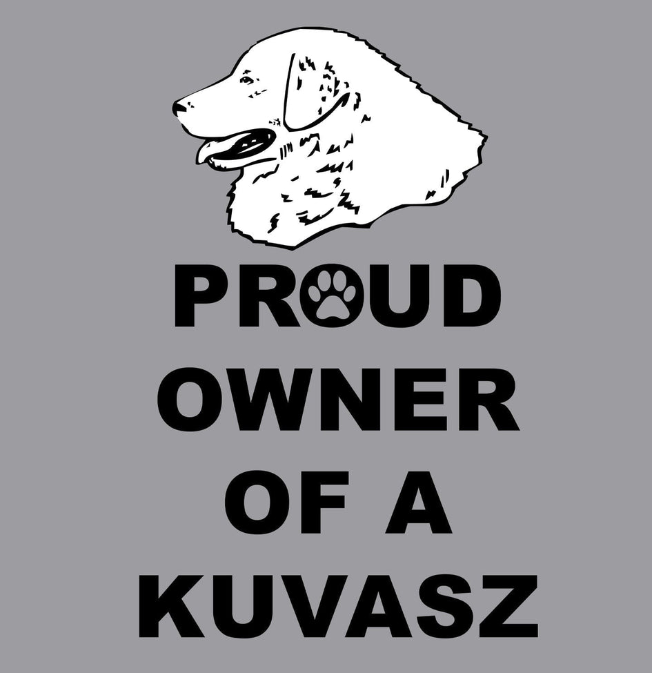 Kuvasz Proud Owner - Women's V-Neck T-Shirt