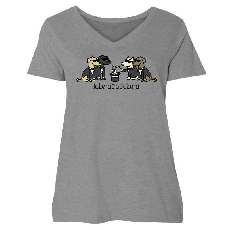 Labracadabra - Ladies Plus V-Neck Tee