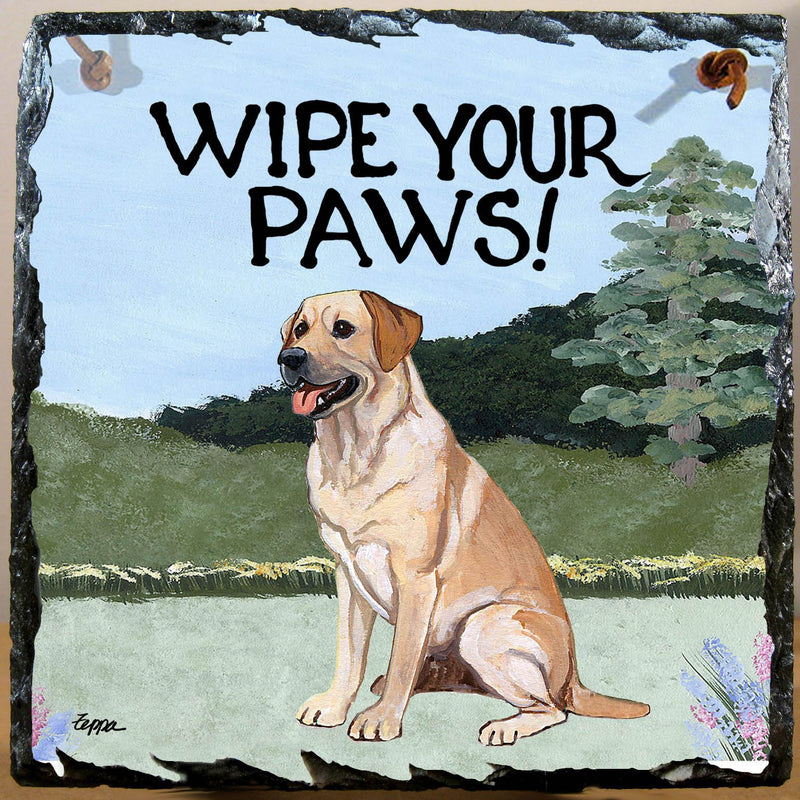 Labrador Retriever Slate Sign
