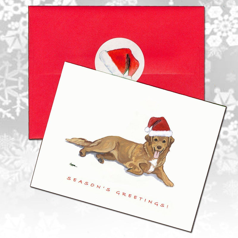 Nova Scotia Duck Tolling Retriever Christmas Note Cards