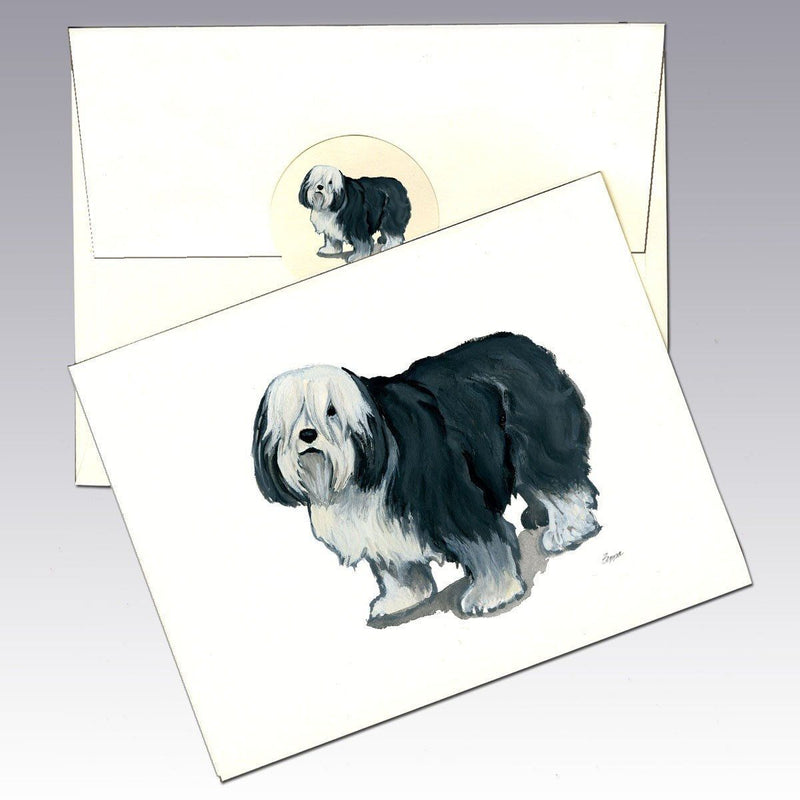 Polish Lowland Sheepdog Note Cards