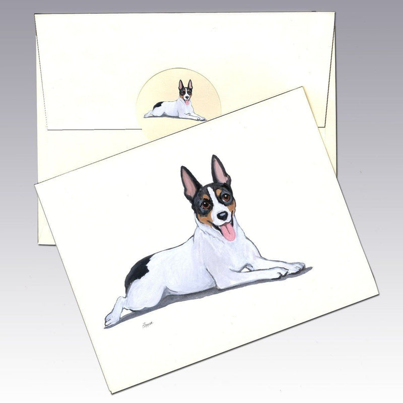 Rat Terrier Note Cards