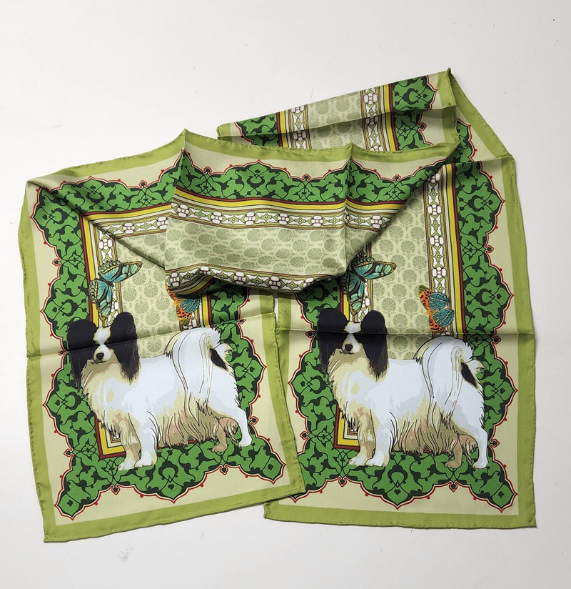 Papillon Oblong Silk Scarf