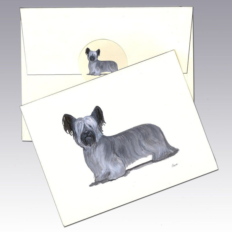 Skye Terrier Note Cards