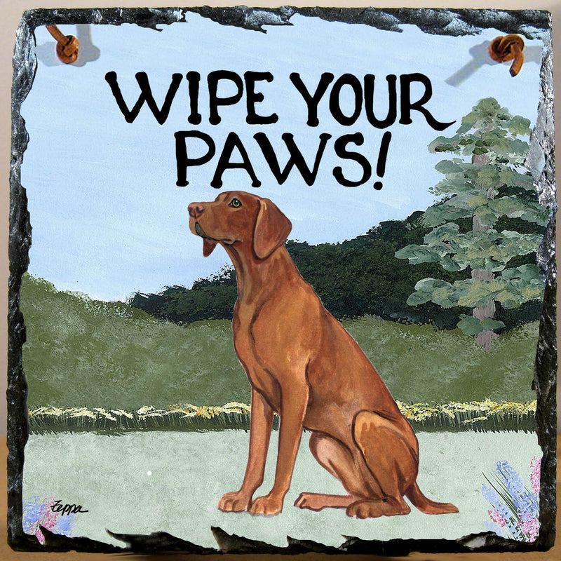 Vizsla Slate Sign