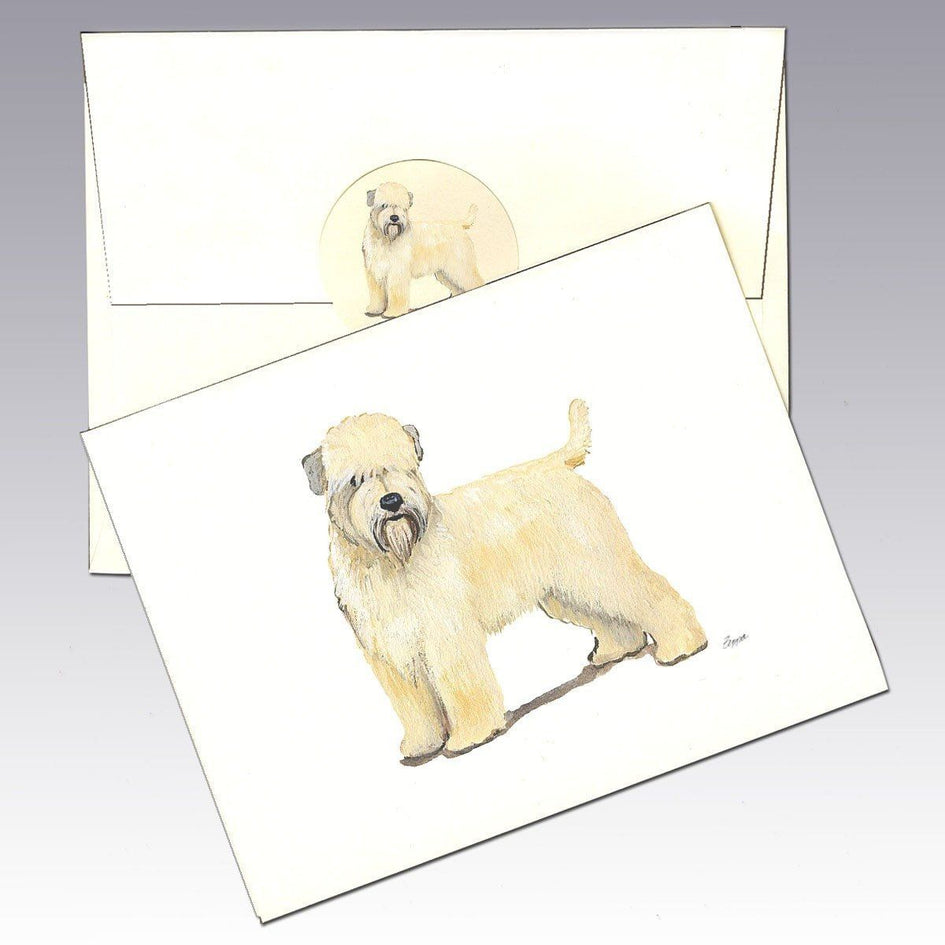 Soft Coated Wheaten Terrier Note Cards