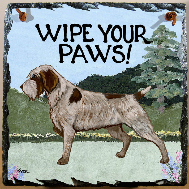 Wirehaired Pointing Griffon Slate Sign
