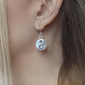 Yin & Yang Paw Earrings