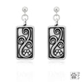Journey Paws Paw Print Earrings