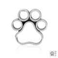 Peek-A-Boo Paws Slide, Paw Print Pendant