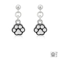 Tiny Tot Paws Petite Paw Earrings