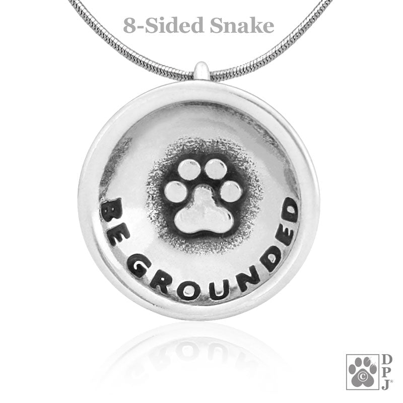 Be Grounded Paw Pendant
