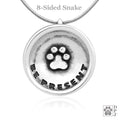 Be Present Paw Pendant