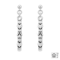 Sterling Silver For the Love of Paws Earrings