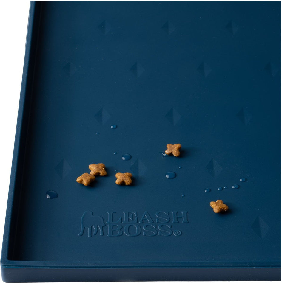 Leashboss Splash Tall Lip Dog Food Mat