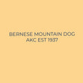 Bernese Mountain Dog Embroidered AKC Quarter Zip