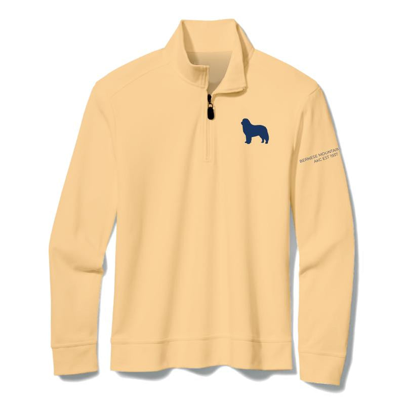 Bernese Mountain Dog Embroidered AKC Quarter Zip